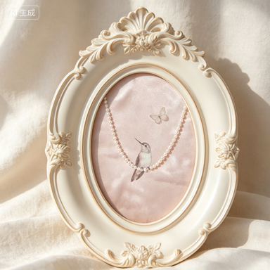Resin Art For Photo Frame - フランスのヴィンテージ風ウォールフォトフレームアート絵画装飾品、エレガントなリビングルーム、寝室、玄関、ソファの背景装飾