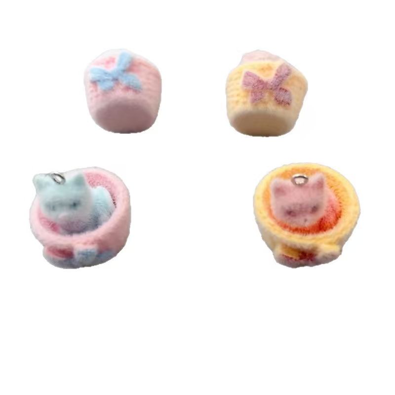 4個入り3Dぬいぐるみ樹脂製猫ペンダント、DIYジュエリー製 - Resin Art Supplies Near Me のレビューと価格