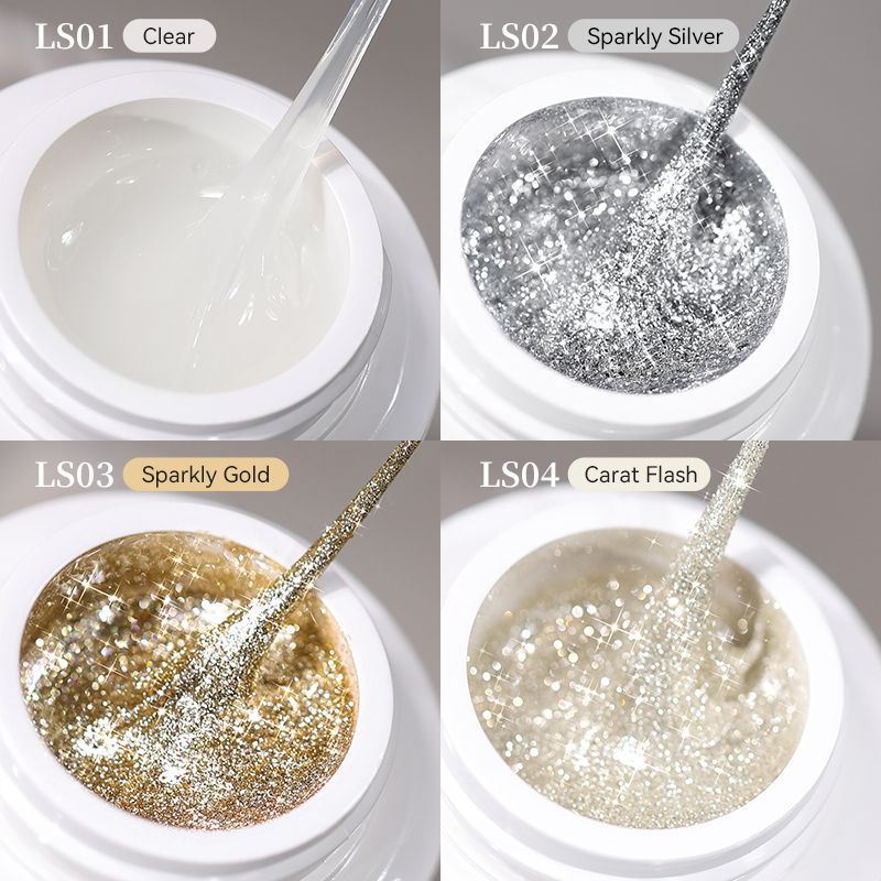 BORN PRETTY 5ml キラキラシルバースパイダーネ - Resin Art Price のレビューと価格