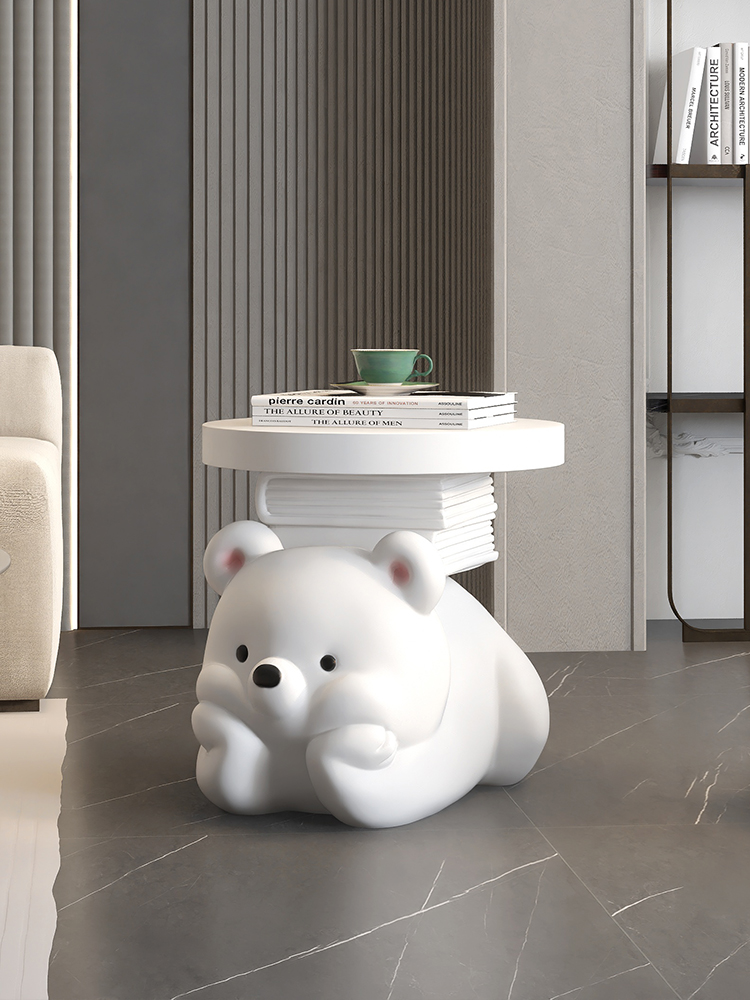 クリエイティブな動物のクマの像,大きな床の装飾,新築祝いの贈 - Resin Art Floor のレビューと価格
