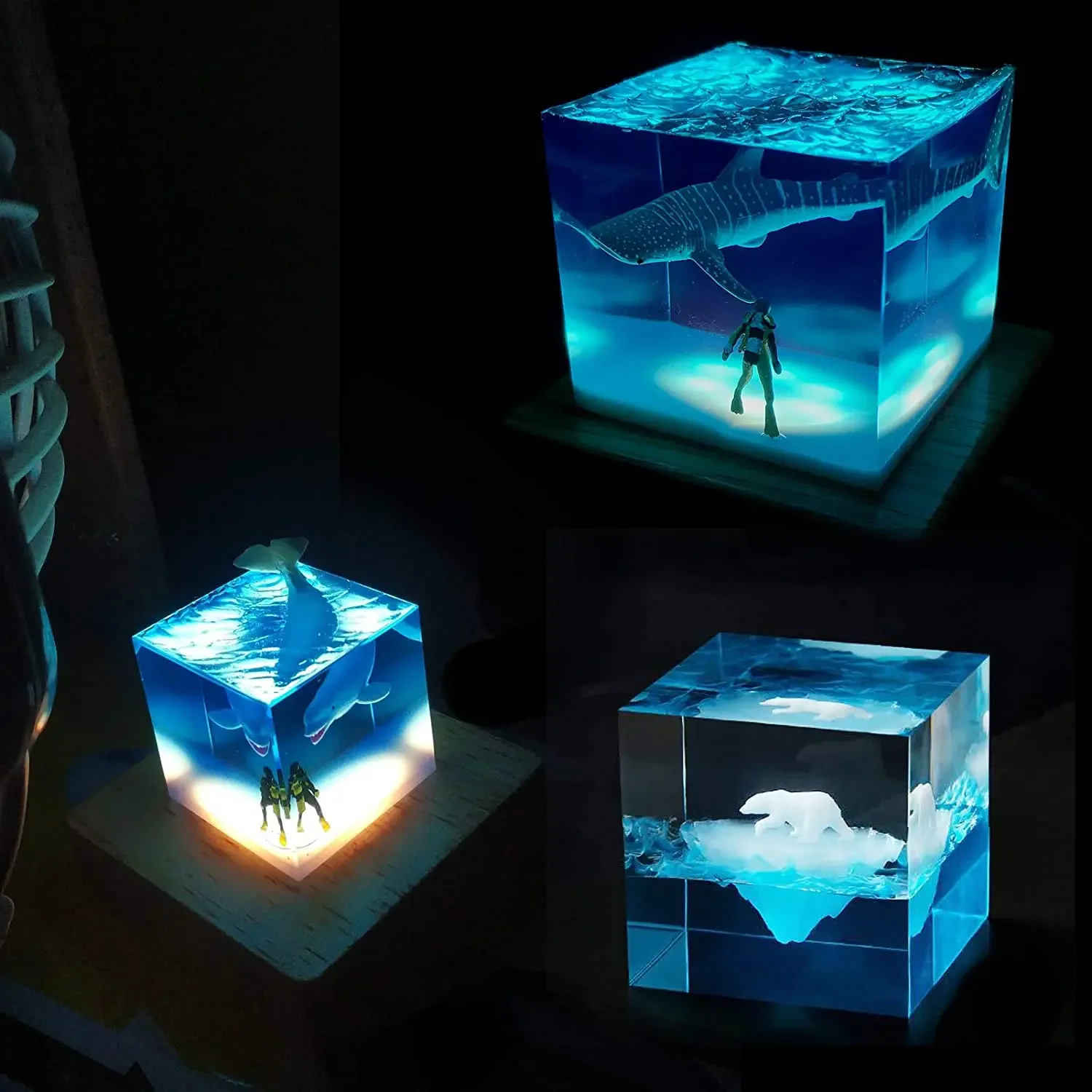 スクエアライト樹脂モールド、樹脂用LEDシリコンモールド、樹 - Resin Art And Wood のレビューと価格