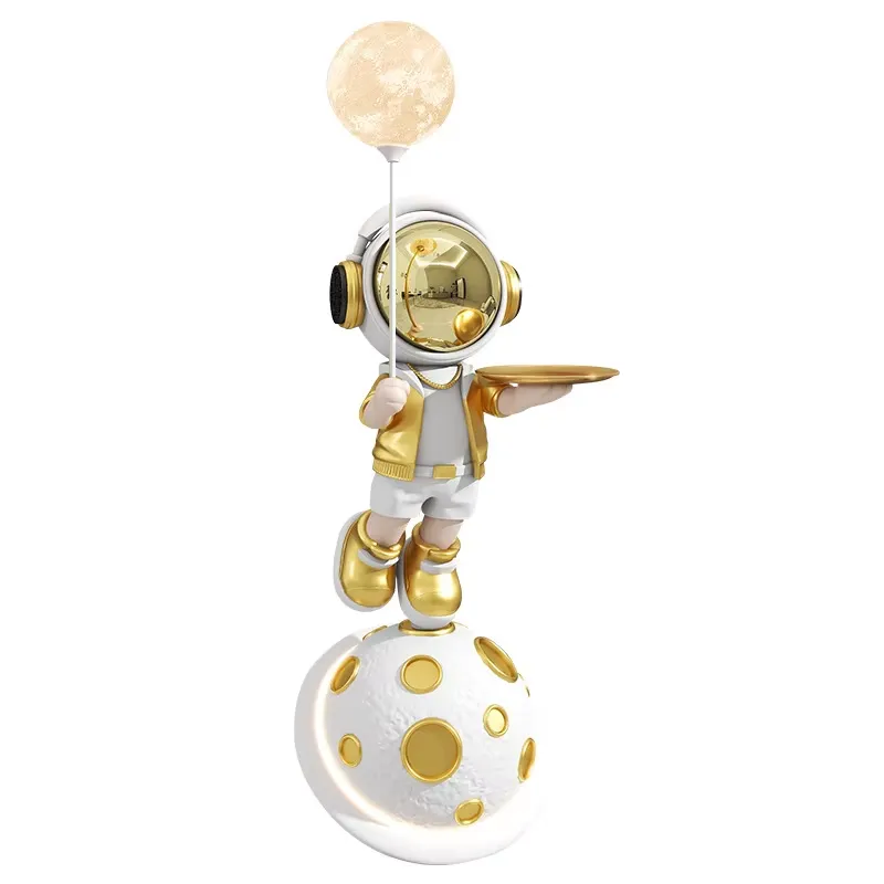 レジン製宇宙飛行士の愛の空間を描いたアート、大型フロア装飾、 - Resin Art Floor のレビューと価格