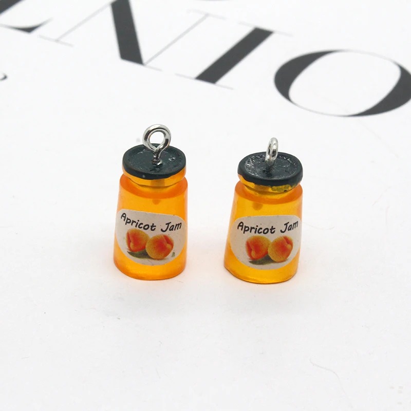 10個/パック いちごりんごフルーツジャム樹脂製イヤリングチ - Resin Art Supplies Near Me のレビューと価格