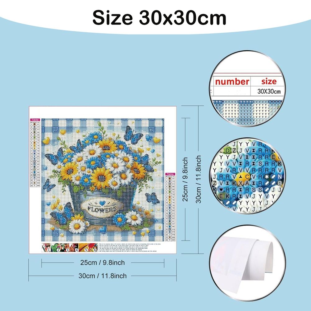 DIYダイヤモンドペインティングモザイク読書ポスター、女の子 - Resin Art Guide Book のレビューと価格