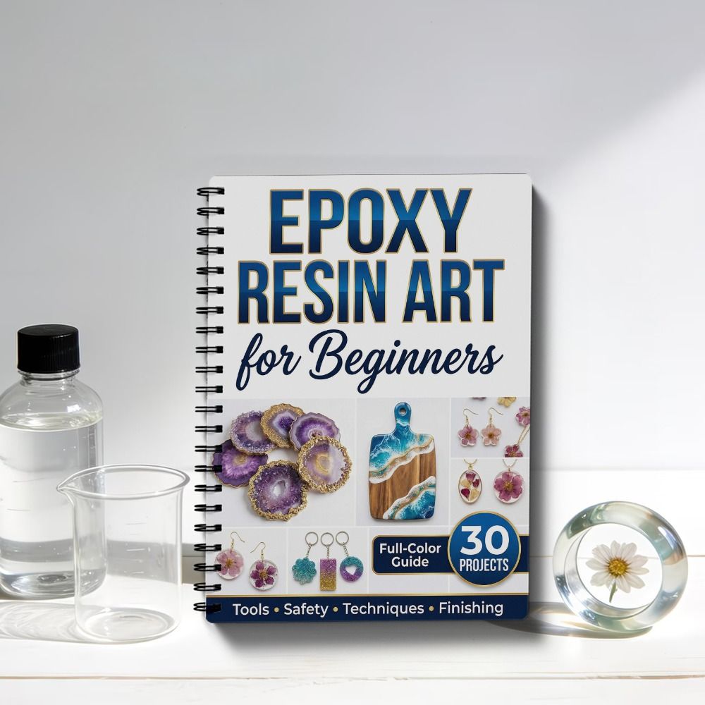ステップバイステップ エポキシ樹脂アートハンドブック 30  - Resin Art Guide Book のレビューと価格