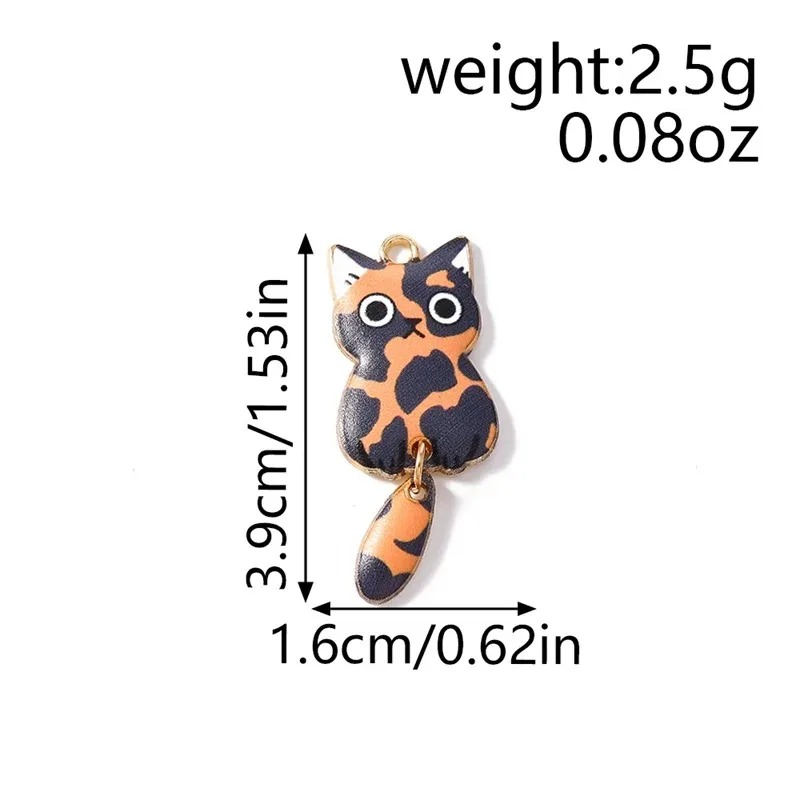 10 個 16 × 39 ミリメートルかわいい漫画猫樹脂チャ - Resin Art Supplies Near Me のレビューと価格