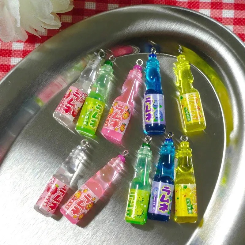10個入り 小さなソーダボトル レジンチャーム 可愛い飲料ボ - Resin Art Supplies Near Me のレビューと価格