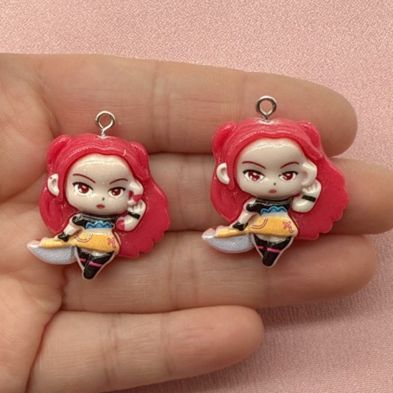 10個入り樹脂製漫画ペンダント、DIYジュエリー製作イヤリン - Resin Art Supplies Near Me のレビューと価格