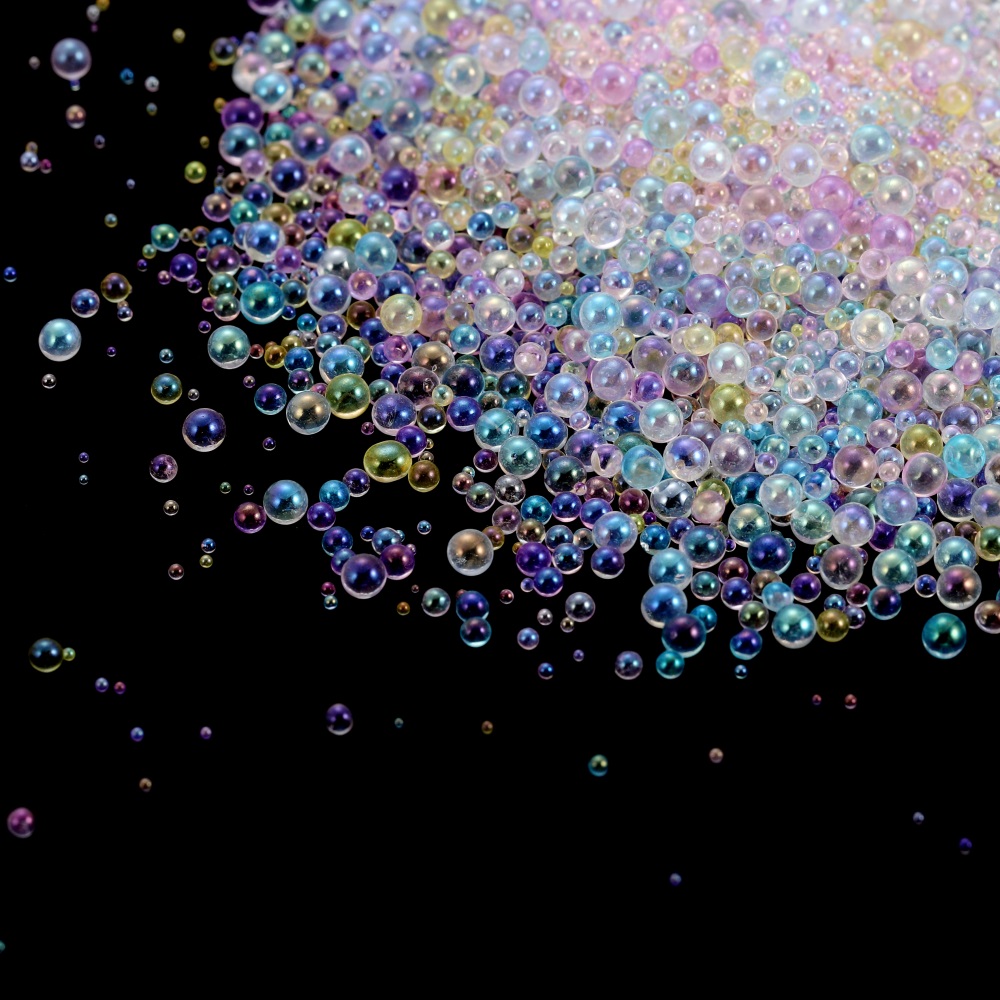ミニ日曜大工用ガラスビーズ,10/20g,0.4-3mm,エ - Resin Art And Jewelry のレビューと価格