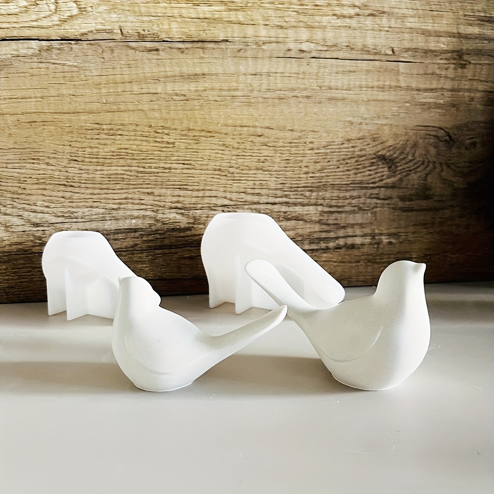 シリコン製の鳥型モールド。石膏、コンクリート、樹脂の鋳造に適 - Resin Artist のレビューと価格