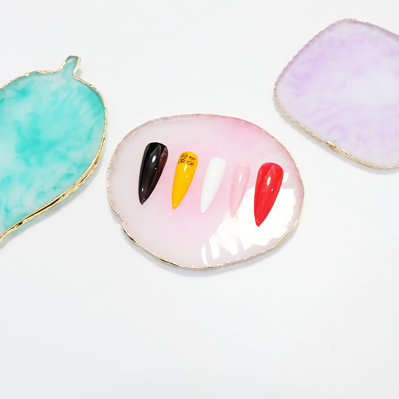 樹脂石カラーパレットジェルネイルポリッシュ混合描画ペイントプ - Resin Artist のレビューと価格