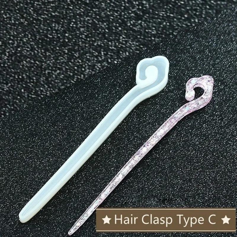 新しい透明ヘアピンシリコーン特殊金型樹脂 DIY ヘアジュエ - Resin Art Supplies Near Me のレビューと価格