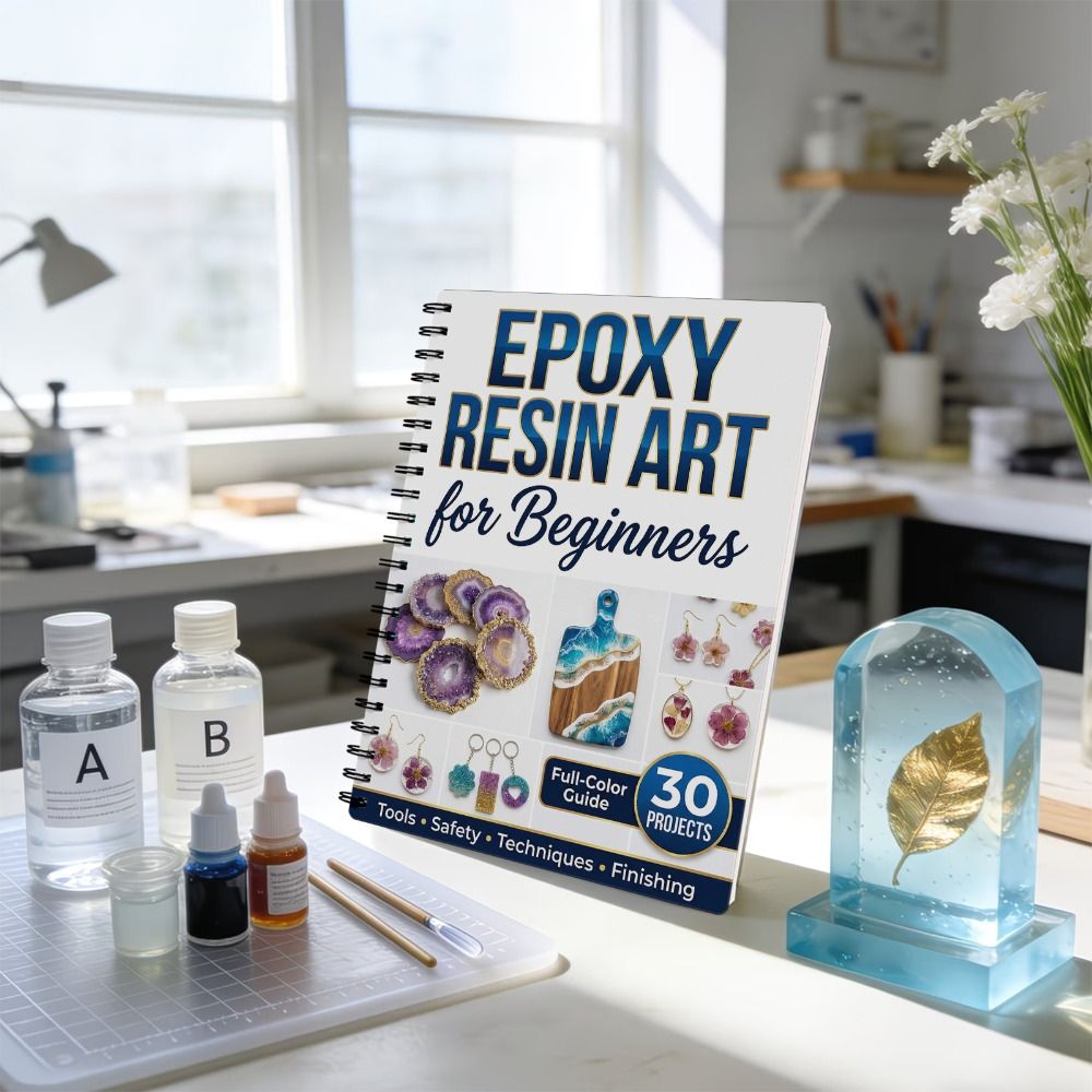 ステップバイステップ エポキシ樹脂アートハンドブック イラス - Resin Art Guide Book のレビューと価格