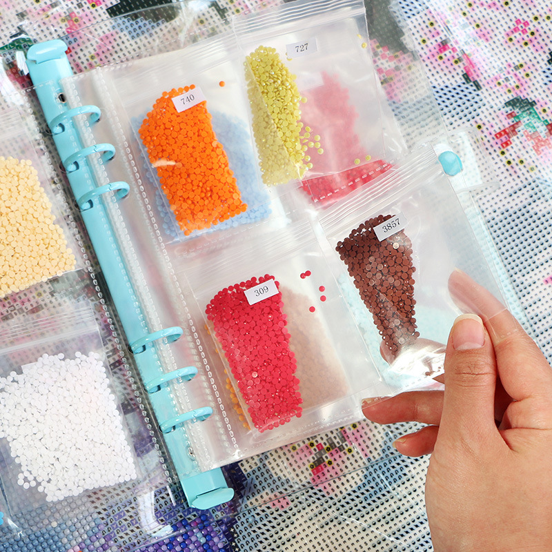 HOMFUN 113 個ダイヤモンド塗装収納ブックパープル/ - Resin Art Guide Book のレビューと価格