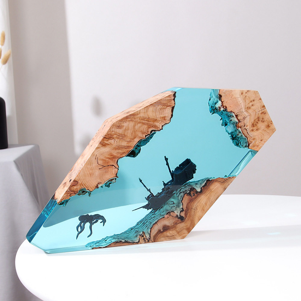 森の妖精鹿デスクトップアート、パーソナライズされた発光オーナ - Resin Art Home Decor のレビューと価格