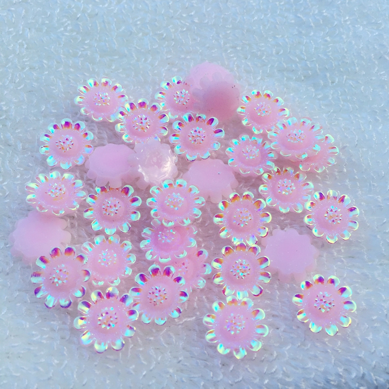 花の形をした樹脂製のラインストーン,装飾用のラインストーン, - Resin Art Design For Wedding のレビューと価格
