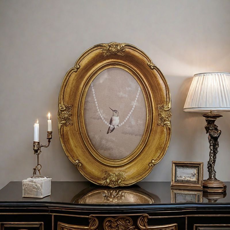フランスのヴィンテージ風ウォールフォトフレームアート絵画装飾 - Resin Art For Photo Frame のレビューと価格