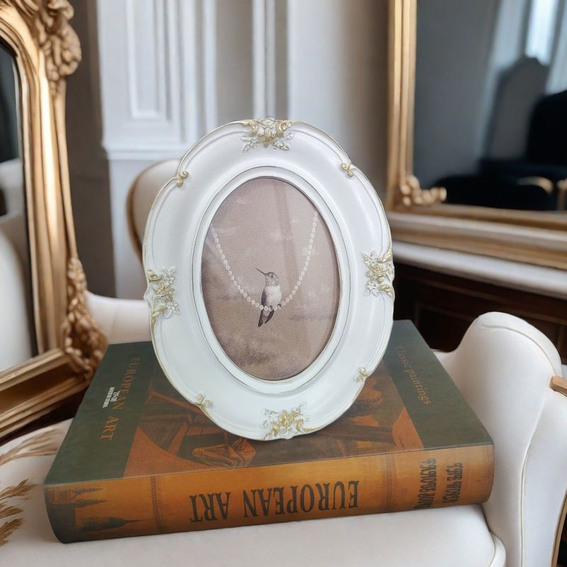 フランスのヴィンテージ風ウォールフォトフレームアート絵画装飾 - Resin Art For Photo Frame のレビューと価格
