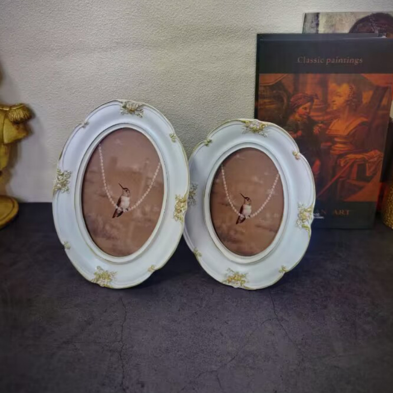 フランスのヴィンテージ風ウォールフォトフレームアート絵画装飾 - Resin Art For Photo Frame のレビューと価格