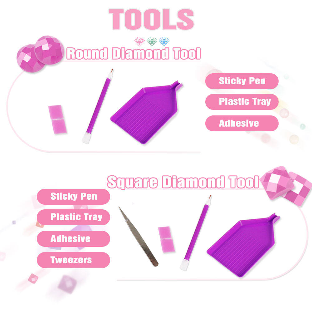 華燦5D DIYダイヤモンドペインティング ローズ ダイヤモ - Resin Art Guide Book のレビューと価格
