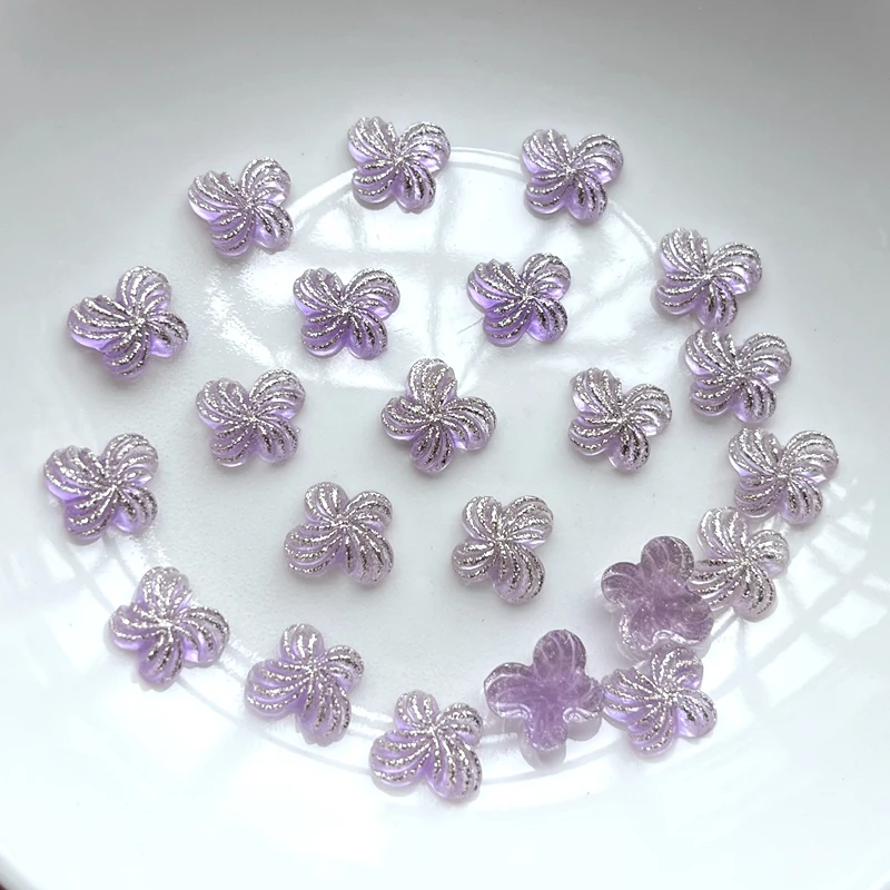 50 個 10*8 ミリメートルゼリー色発光蝶フラットバック - Resin Art Design For Wedding のレビューと価格