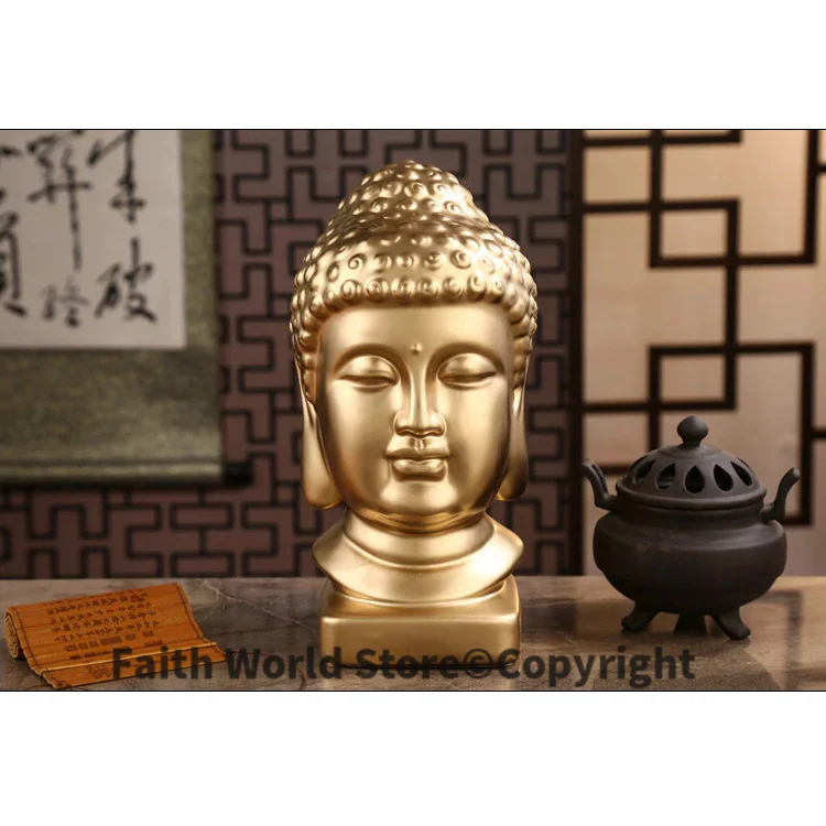 東南アジアの黄金の装飾仏,芸術像,大きな,効果的なトップ,家 - Resin Art India のレビューと価格