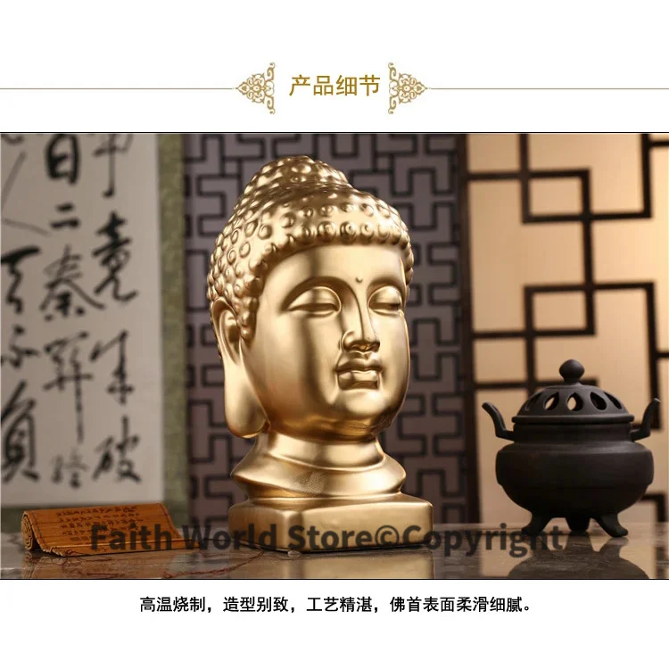 東南アジアの黄金の装飾仏,芸術像,大きな,効果的なトップ,家 - Resin Art India のレビューと価格